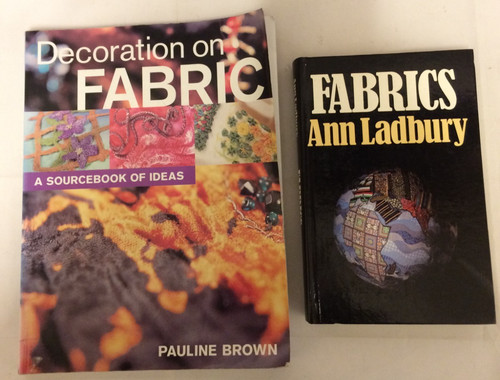 Fabric books decoration - 2x,